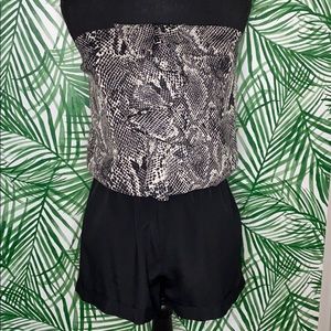 Snakeskin Romper 🐍